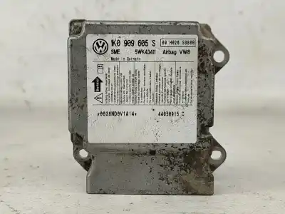 Second-hand car spare part airbag control unit for skoda octavia ii (1z3) 2.0 tdi 16v oem iam references 1k0909605s