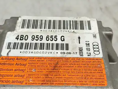 Автозапчастина б/у блок управління подушками безпеки для audi a6 avant (4b5) 2.5 tdi посилання на oem iam 4b0959655g  