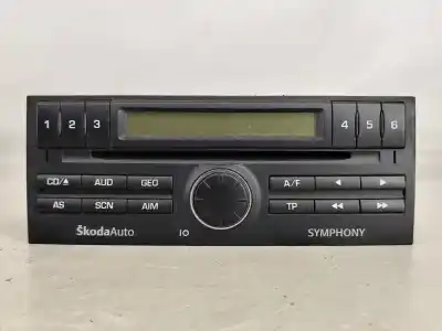Автозапчасти б/у аудиосистема / радио cd за skoda fabia i break (6y5) 1.4 gasolina 2002 5p ссылки oem iam 6y0035156a