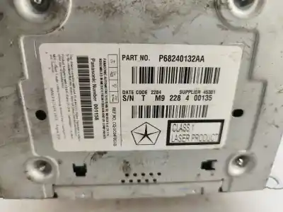 Автозапчастина б/у аудіо система / радіо cd для fiat freemont (345_) 2.0 jtd посилання на oem iam p68240132aa  