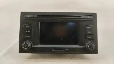 Second-hand car spare part audio system / radio cd for seat leon sc (5f5) 1.6 tdi oem iam references 5f0035869