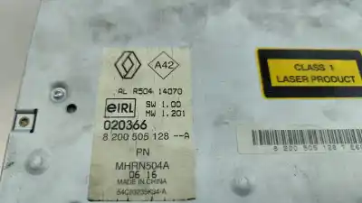 Автозапчасти б/у аудиосистема / радио cd за renault megane ii (bm0/1_, cm0/1_) 1.5 dci (bm1f cm1f) ссылки oem iam 8200505128  