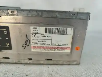 Автозапчастина б/у аудіо система / радіо cd для ford fiesta iv (ja_, jb_) 1.25 i 16v gasolina 1998 5p посилання на oem iam 97ap18k876ma  