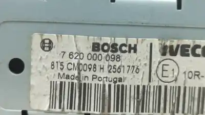 Автозапчастина б/у аудіо система / радіо cd для iveco daily vi furgón 33s14. 35s14. 35c14 посилання на oem iam 7620000098  
