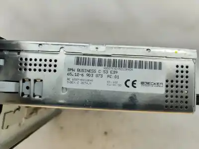 Peça sobressalente para automóvel em segunda mão sistema de áudio / rádio cd por bmw 5 (e39) 520 d referências oem iam 65126903873  