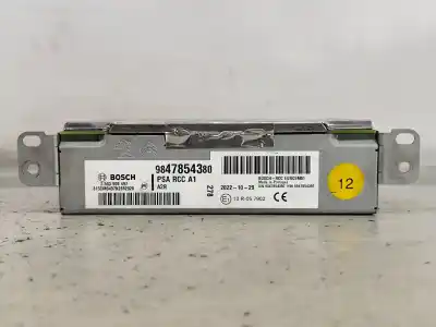 Автозапчасти б/у аудиосистема / радио Cd за OPEL CORSA F 1.2 101 CV / 74 KW ссылки OEM IAM 9847854380  