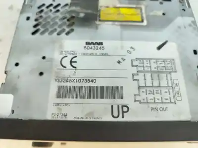 Peça sobressalente para automóvel em segunda mão sistema de áudio / rádio cd por saab 9-3 (ys3d) 2.2 tid referências oem iam 5043245  