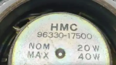 Автозапчастина б/у динамик для hyundai matrix (fc) 1.6 посилання на oem iam 9633017500  