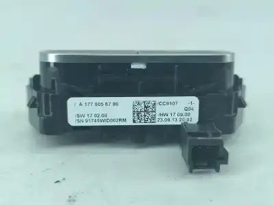 Автозапчастина б/у перемикач підігріву сидіння для mercedes-benz eqa (h243) eqa 250+ (243.702) elétrico 2024 5p посилання на oem iam a1779056700  