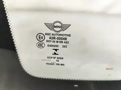 İkinci el araba yedek parçası arka sol esas cam için mini mini (f55) cooper oem iam referansları 43r00048  
