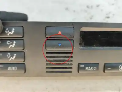 Peça sobressalente para automóvel em segunda mão comando de sofagem (chauffage / ar condicionado) por bmw 5 (e39) 520 d referências oem iam 64116902548  