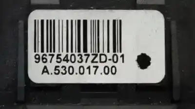 Second-hand car spare part climate control for citroen c4 picasso ii 1.6 bluehdi 120 oem iam references 96754037zd01  