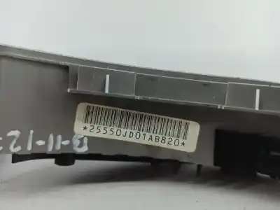 Pezzo di ricambio per auto di seconda mano comando controllo radio per nissan qashqai / qashqai +2 i (j10, nj10, jj10e) 2.0 dci riferimenti oem iam 25550jd01ab820  
