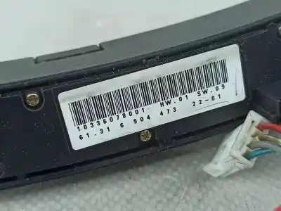 Second-hand car spare part radio control switch for bmw 3 (e46) 320 d oem iam references   