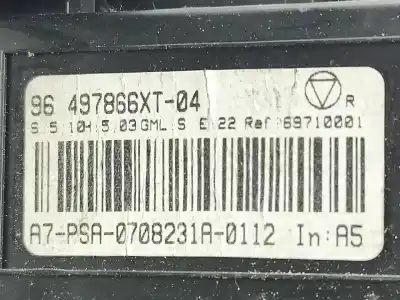 Автозапчасти б/у климат-контроль за peugeot 207 (wa_, wc_) 1.6 hdi ссылки oem iam 96497866xt  