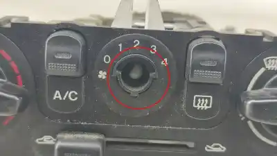 Peça sobressalente para automóvel em segunda mão comando de sofagem (chauffage / ar condicionado) por mazda 323 s vi (bj) 1.3 16v referências oem iam   