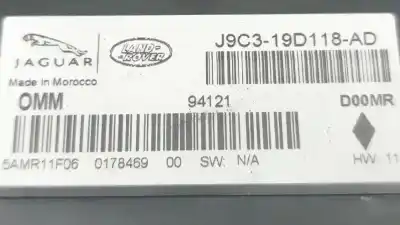 Автозапчастина б/у блок керування шлюзом для jaguar i-pace (x590) ev400 awd посилання на oem iam j9c319d118ad  