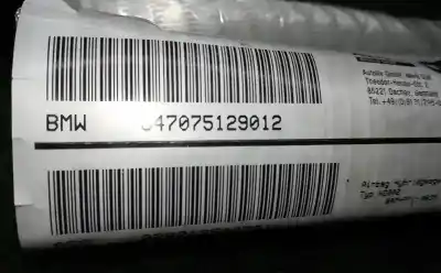 Peça sobressalente para automóvel em segunda mão airbag de cortina esquerdo por bmw 3 compact (e46) 316 ti referências oem iam 847075129012  
