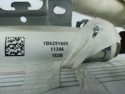 Peça sobressalente para automóvel em segunda mão airbag de cortina direito por ford focus iii 1.6 tdci referências oem iam 1b6291600  