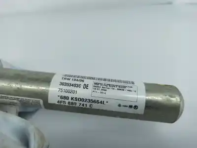 Автозапчастина б/у лівий шторковий airbag для audi a6 c6 (4f2) 2.0 tdi посилання на oem iam 30353403c  