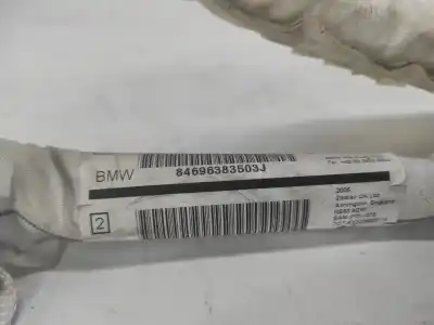 Peça sobressalente para automóvel em segunda mão airbag de cortina esquerdo por bmw 5 touring (e61) 520 d referências oem iam 84696383503j  