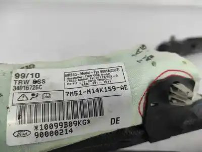 Second-hand car spare part left curtain airbag for ford focus ii (da_, hcp, dp) 1.6 tdci oem iam references 7m51n14k159ae  