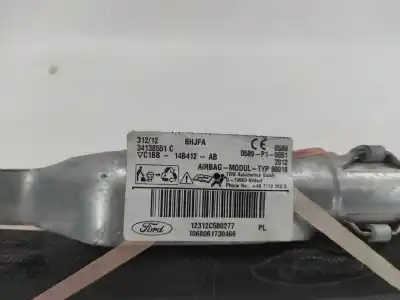 Gebrauchtes Autoersatzteil linker vorhang-airbag zum ford fiesta vi (cb1, ccn) 1.5 tdci oem-iam-referenzen c1bb14b412ab  