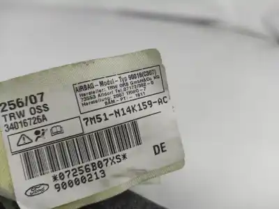 Автозапчастина б/у лівий шторковий airbag для ford focus ii (da_, hcp, dp) 1.6 tdci посилання на oem iam 7m51n14k159ac  