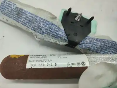 Автозапчастина б/у лівий шторковий airbag для volkswagen passat variant (3c5) 1.9 tdi посилання на oem iam 3c0880741d  