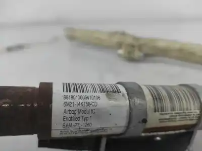 Автозапчастина б/у лівий шторковий airbag для ford s-max (wa6) 2.0 tdci посилання на oem iam 6m2114k158cd  