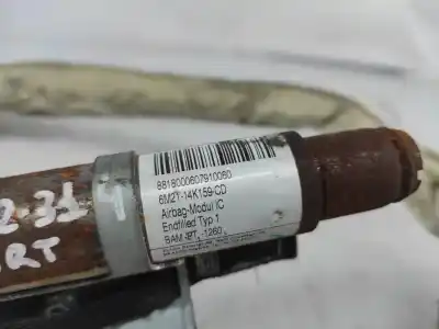 Автозапчастина б/у правий шторковий airbag для ford s-max (wa6) 2.0 tdci посилання на oem iam 6m2114k159cd  