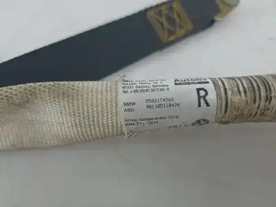 Second-hand car spare part right curtain airbag for bmw 3 (e46) 320 d oem iam references 8582174362  