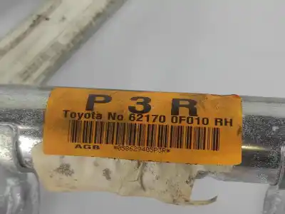 Peça sobressalente para automóvel em segunda mão airbag de cortina direito por toyota corolla verso (e12) 1.8 linea sol referências oem iam 621700f010rh  