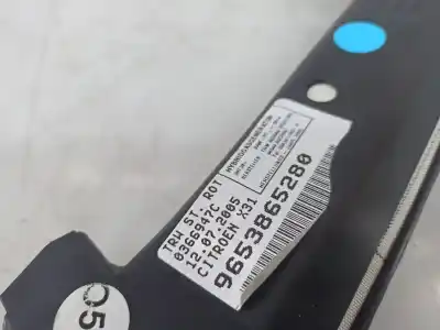 Автозапчастина б/у правий шторковий airbag для citroen c5 ii (rc_) 110 gasolina 2005 5p посилання на oem iam 9653865280  