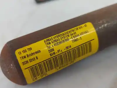 Автозапчастина б/у лівий шторковий airbag для opel corsa d (s07) 1.4 (l08 l68) посилання на oem iam 13150704  