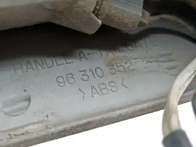 Second-hand car spare part rear tailgate trim for daewoo tacuma (u100) 1.6 oem iam references 96310352  