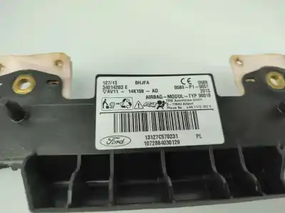 Автозапчасти б/у правая шторка airbag за ford b-max (jk) 1.0 ecoboost ссылки oem iam 34014203e  