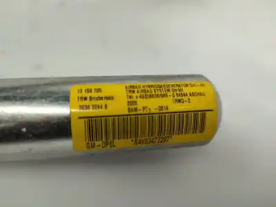 Автозапчасти б/у правая шторка airbag за opel corsa d (s07) 1.4 (l08 l68) ссылки oem iam 13150705  