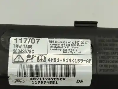Автозапчасти б/у левая шторка airbag за ford focus ii (da_, hcp, dp) 1.6 tdci ссылки oem iam 4m51n14k159af  