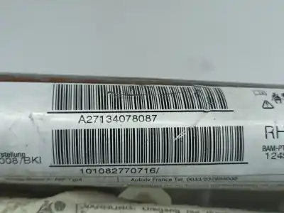 Second-hand car spare part right curtain airbag for mini mini (r56) cooper oem iam references a27134078087  