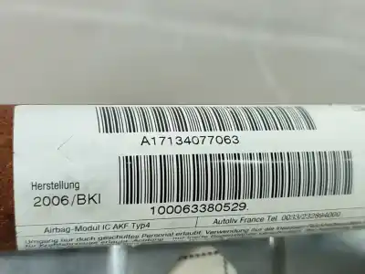 Автозапчасти б/у левая шторка airbag за mini mini (r56) cooper ссылки oem iam a17134077063  