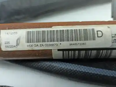 Автозапчасти б/у правая шторка airbag за citroen c4 i (lc_) 1.6 hdi ссылки oem iam 9646572080  