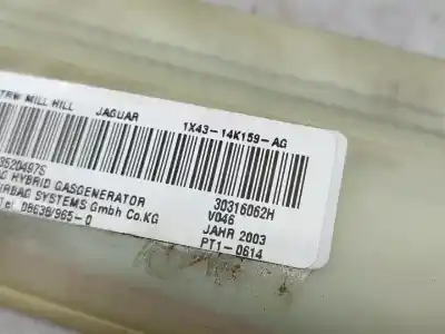 Second-hand car spare part right curtain airbag for jaguar x-type i (x400) 2.0 d oem iam references 30316062h  