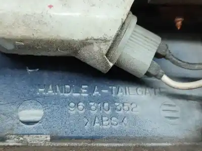 Second-hand car spare part rear tailgate trim for daewoo tacuma 2.0 cat oem iam references 96310352  