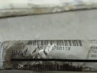 Peça sobressalente para automóvel em segunda mão airbag de cortina direito por bmw 5 (e60) 525 d referências oem iam 857033768119  