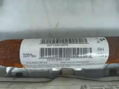 Second-hand car spare part right curtain airbag for mini mini (r56) cooper oem iam references a27134078076  
