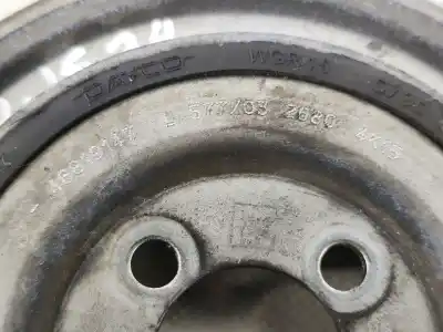 Peça sobressalente para automóvel em segunda mão polia do virabrequim por opel corsa c 1.3 16v cdti cat (z 13 dt / ln9) referências oem iam 285335  