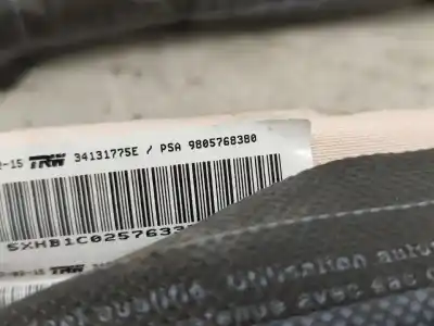 Автозапчастина б/у правий шторковий airbag для peugeot 308 sw ii (lc_, lj_, lr_, lx_, l4_) 1.6 hdi / bluehdi 115 (lcbhxm lcbhxt) посилання на oem iam 9805768380  