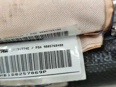 Автозапчастина б/у лівий шторковий airbag для peugeot 308 sw ii (lc_, lj_, lr_, lx_, l4_) 1.6 hdi / bluehdi 115 (lcbhxm lcbhxt) посилання на oem iam 9805768480  