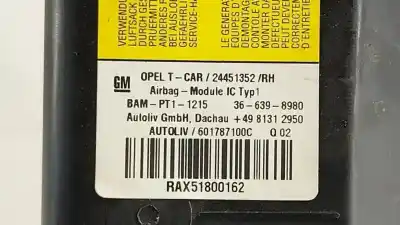 İkinci el araba yedek parçası sağ perde hava yastiği için opel astra h gtc (a04) 1.7 cdti (l08) oem iam referansları 24451352rh  